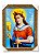 Quadro Santa Barbada Decorativo Com Moldura 30x40cm - Imagem 1