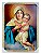 Quadro Mãe Rainha Decorativo Grande 70x50cm - Imagem 1