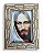 Quadro Face de Jesus Cristo com Vidro Decorativo 20x15 - Imagem 1