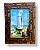 Quadro Nossa Senhora de Fatima Decorativo c/ Vidro 20x15 - Imagem 1