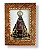 Quadro Nossa Senhora Aparecida Decorativo com Vidro 20x15 - Imagem 1