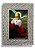 Quadro Jesus Cristo Orando Decorativo c/ Vidro Pequeno 20x15 - Imagem 1