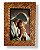 Quadro Jesus Orando Decorativo Com Vidro  Pequeno 20x15 - Imagem 1
