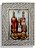 Quadro Divino Pai Eterno Decorativo Com Vidro  Pequeno 20x15 - Imagem 1