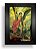 Quadro Arcanjo São Miguel Com Vidro Decorativo Pequeno 20x15 - Imagem 1
