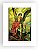 Quadro Anjo São Miguel Com Vidro Decorativo Pequeno 20x15 - Imagem 1