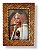 Quadro Nossa Senhora de Fatima Pequeno Vidro Decoração 20x15 - Imagem 1