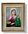 Quadro Santa Luzia Decorativo Parede 43x38cm - Imagem 1