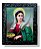 Quadro Santa Luzia Decorativo Parede Resinado 25x30 - Imagem 1