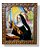 Quadro Santa Rita De Cassia Decorativo Parede Resinado 25x30 - Imagem 1