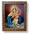 Quadro Mãe Rainha Decorativo Parede Resinado 25x30 - Imagem 1