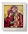 Quadro Sagrada Familia Icone Decorativo Resinado 25x30 - Imagem 1