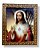 Quadro Sagrado Coração De Jesus Decorativo Resinado 25x30 - Imagem 1