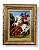 Quadro São Jorge Parede Decorativo Imagem Resinada 57x47 - Imagem 1