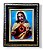 Quadro Parede Sagrado Coração De Jesus Resinado 57x47 - Imagem 1