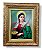 Quadro Santa Luzia Decorativo Imagem Resinada 57x47 - Imagem 1