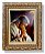 Quadro Jesus Orando Parede Decorativo Resinado 57x47 - Imagem 1