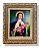 Quadro Santa Terezinha Decorativo Imagem Resinada 57x47 - Imagem 1