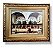 Quadro Santa Ceia De Jesus Decorativo Imagem Resinada 57x47 - Imagem 1