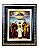 Quadro Sagrada Familia 57x47 Imagem Resinada Decorativo - Imagem 1