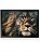 Quadro Decorativo Face Leão Judá 60X90cm Grande Para Sala - Imagem 1