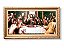 Quadro Decorativo Santa Ceia Barroca Luxo Grande 118x68 - Imagem 1