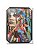 Quadro Decorativo India Cocar Colorido Caixa Alta Com Vidro - Imagem 1