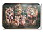 Quadro Decorativo Leão Família Projeto de Deus 65x95 Caixa Alta Com Vidro - Imagem 1