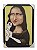 Quadro Decorativo De Parede Retrô Monalisa 53x73 - Imagem 1