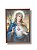 Quadro Decorativo Sagrado Coração de Maria 50x70cm Caixa Alta Marrom - Imagem 1