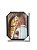 Quadro Decorativo Nossa Senhora De Fatima Coração  35x45 Caixa Alta c/Vidro Preto - Imagem 1