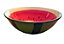 Conjunto Prato de Sobremesa Frutas Modernas + Bowl Melancia Artesanal - Imagem 4