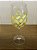 Taça de Cristal Pintada a Mão - 580ml Amarela - Imagem 1