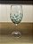 Taça de Cristal Pintada a Mão - 580ml Verde - Imagem 1