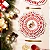Conjunto Prato Sobremesa Christmas Charm com Filete Natal - 6 Unidades - Imagem 5
