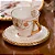 Conjunto 6 Xícaras Café Christmas Toys com Ouro Natal - 100ml - Imagem 3
