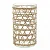 Vaso de Vidro e Fibra Natural 8,5cm x 15,5cm - Imagem 4