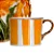 Conjunto Xícara de Café com Pires Orquidee Laranja - 4 Unidades - Imagem 3