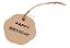 Adorno Placa Flor Wishes Happy Birthday - 8cm x 8cm - Imagem 1