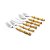 Conjunto de Talheres Garbo Bamboo Natural Silver - 36 Peças - Imagem 1