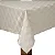 Toalha de Mesa Versatile Aretha Quadrada Taupe - 2,20m x 2,20m - 8 Lugares - Imagem 1