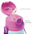 Garrafinha de Aluminio Animal Unicornio - 400ml - Imagem 3