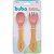 Kit Talheres em Silicone e Bambu Rosa - Imagem 4