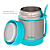 Pote Termico com Colher Azul - Imagem 3