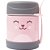 Pote Térmico com Colher Gumy Rosa - Imagem 1