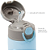 Copo Termico Parede Dupla Gumy Azul - 400ml - Imagem 4