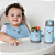 Copo Termico Parede Dupla Gumy Azul - 400ml - Imagem 5