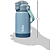 Copo Termico Parede Dupla com Bico e Canudo Ocean - 360ml - Imagem 5
