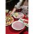 Prato Raso Positano em Porcelana Decorada - 25 cm - Imagem 3