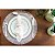Prato Raso Lineare em Porcelana Decorada - 25 cm - Imagem 3